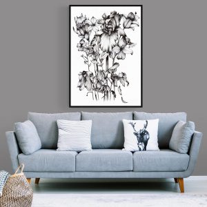 Protea and Iris Bouquet