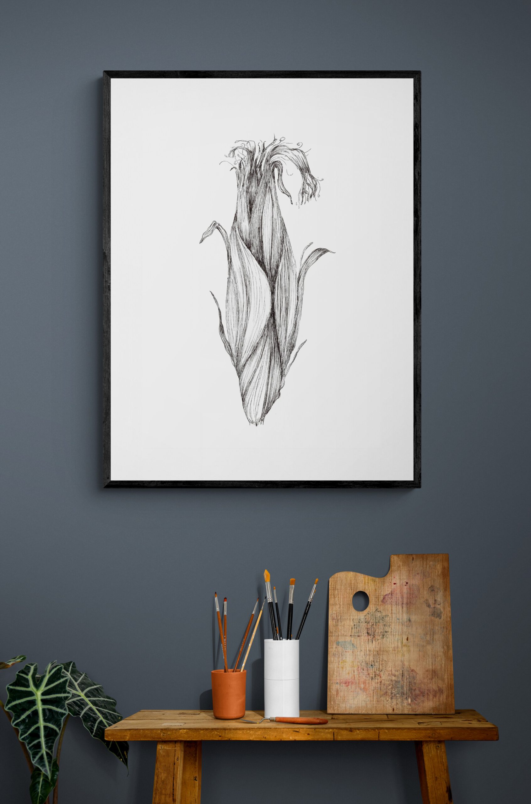 Corn with Closed Husks